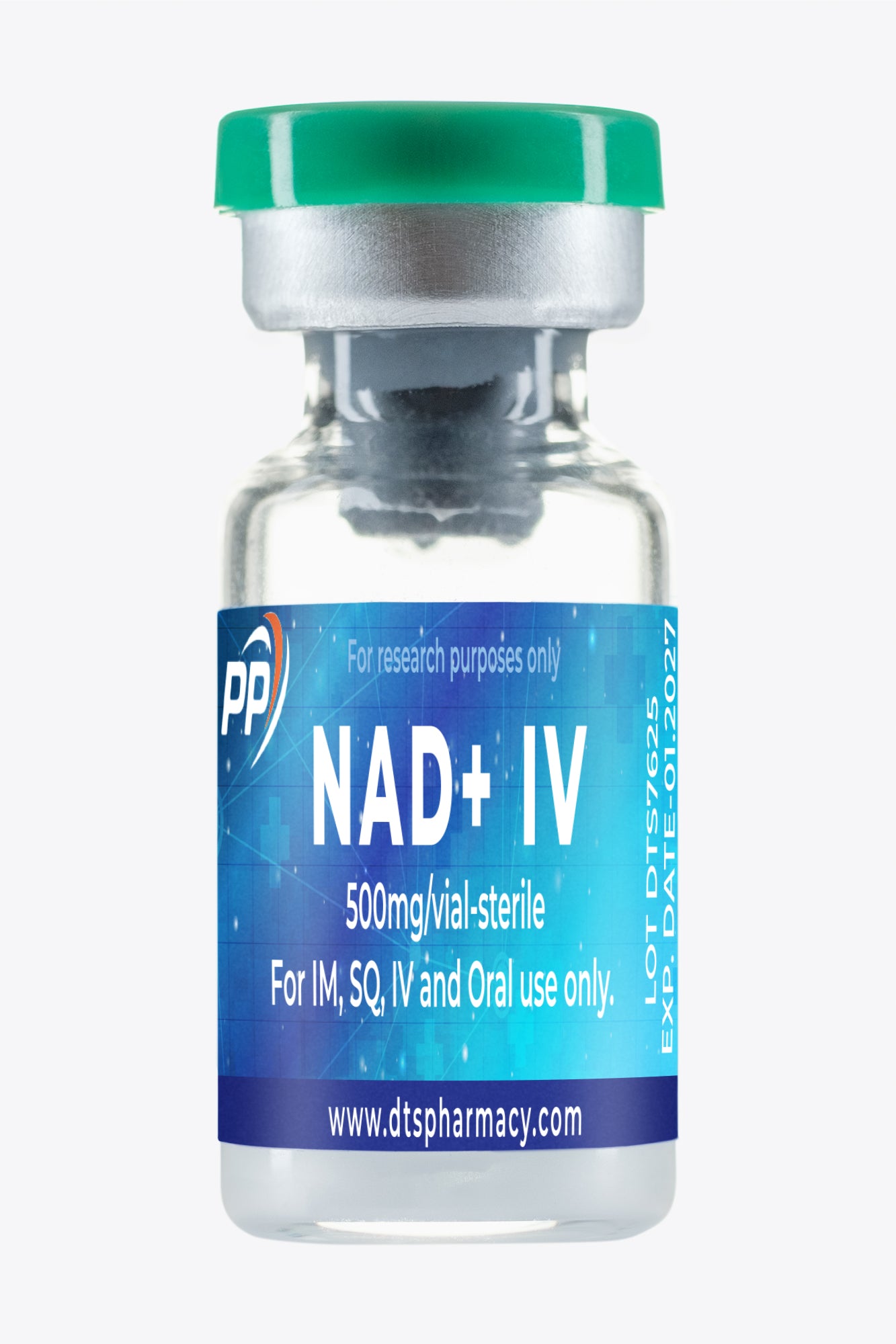 NAD+ IV 500mg injekčná liekovka na subkutánne, intravenózne a intramuskulárne podanie