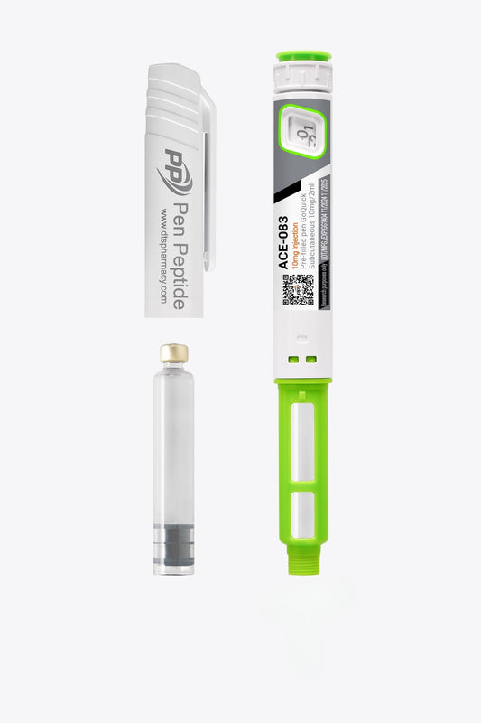ACE-083 vo forme injekčného pera na intramuskulárne podanie