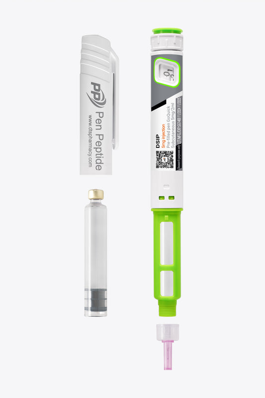 Delta Sleep-Inducing Peptide (DSIP) vo forme injekčného pera na subkutánne podanie