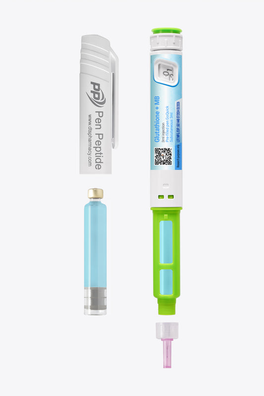 Glutathione + Methylene Blue vo forme injekčného pera na subkutánne podanie