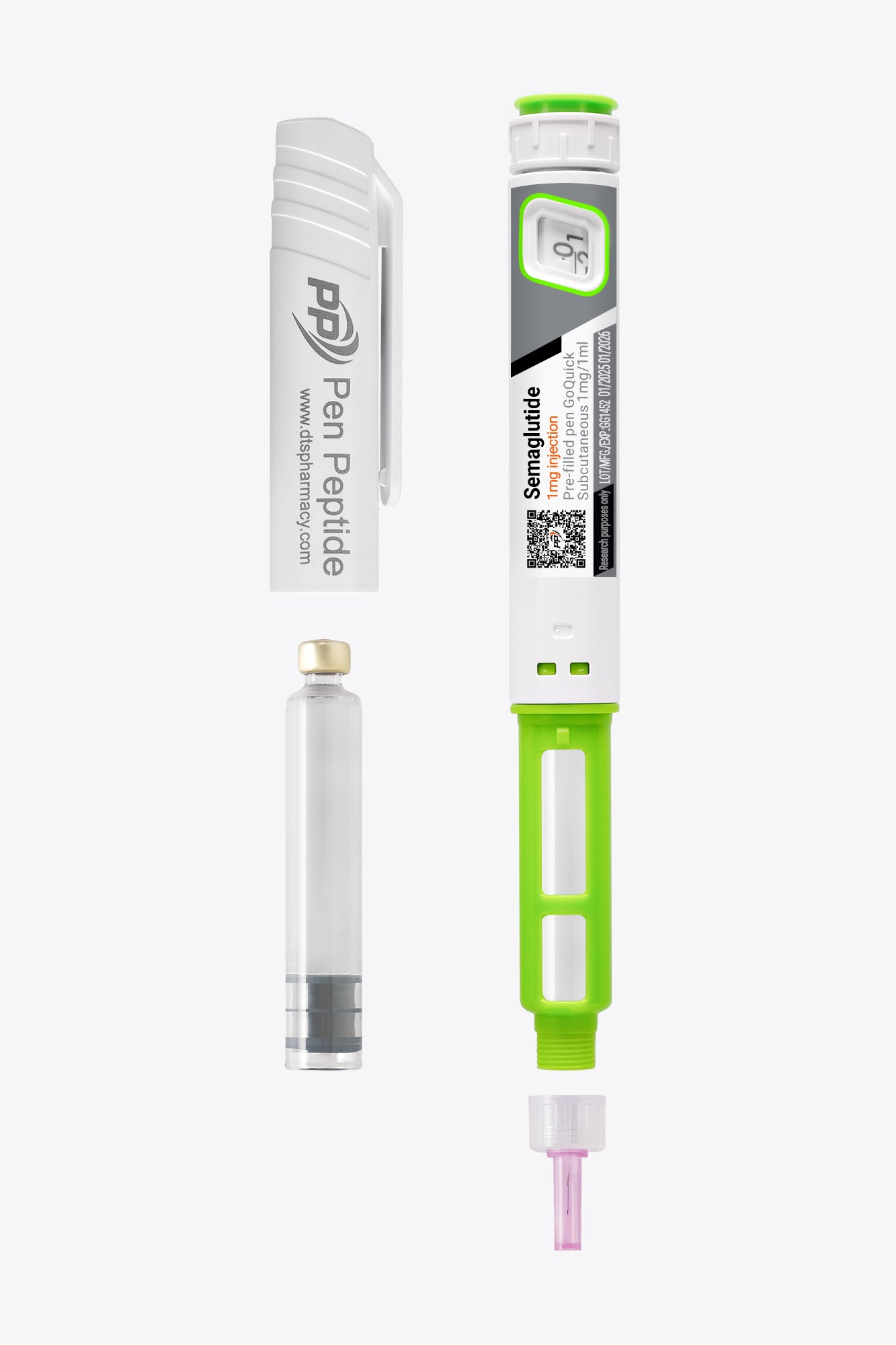 Semaglutide 1mg vo forme injekčného pera na subkutánne podanie
