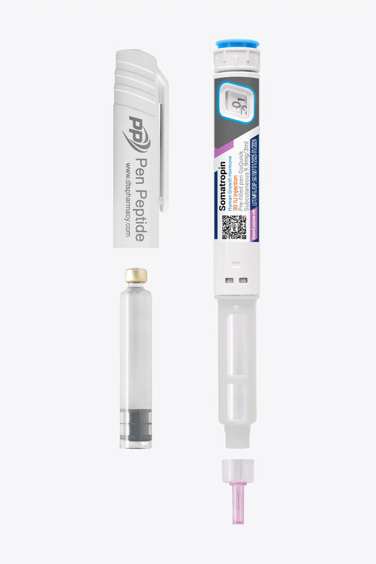 Somatropin (HGH) vo forme injekčného pera na subkutánne podanie